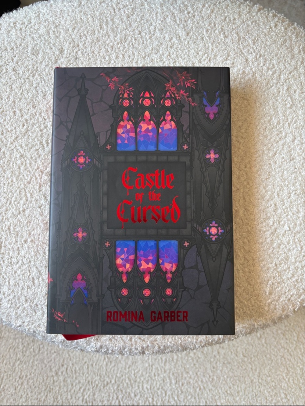 Signed Castle of the Cursed by Romina Garber | OwlCrate Exclusive Hardcover